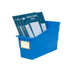 Really Good Stuff® Durable Book & Binder Holders - 6 Pack - Blue