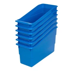 Really Good Stuff® Durable Book & Binder Holders - 6 Pack - Blue