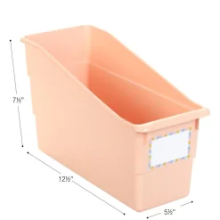 Really Good Stuff® Durable Book and Binder Holder- 6 Pack-Peach