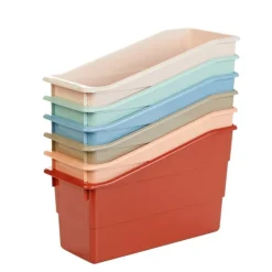 Really Good Stuff® Durable Book and Binder Holders - Boho, Set of 6