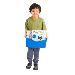 Really Good Stuff® Easy Carry Book and Binder Holder - Set of 6 - Blue