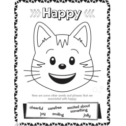 Really Good Stuff® Emotions and Feelings Coloring Book-12 pack