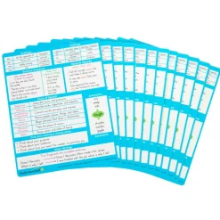 Really Good Stuff® Essential Reference Cards - Grade 4 - Set of 12