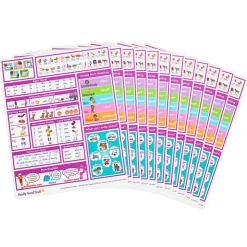 Really Good Stuff® Essential Reference Cards - Grade K - Set of 12