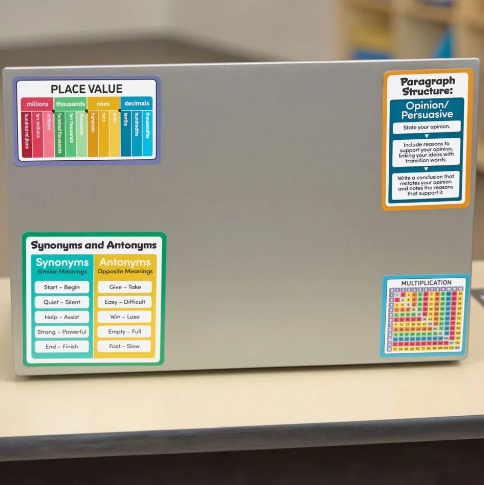 Really Good Stuff® EZ Stick Cross-Curricular Vinyl Decals - Intermediate
