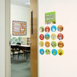 Really Good Stuff® EZ Stick™ How Would You Like To Be Greeted? Labels