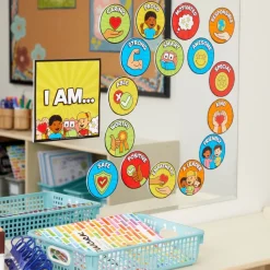 Really Good Stuff® EZ Stick™ "I Am" Affirmations Mirror Decals