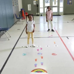 Really Good Stuff® EZ Stick Sensory Path Rainbow