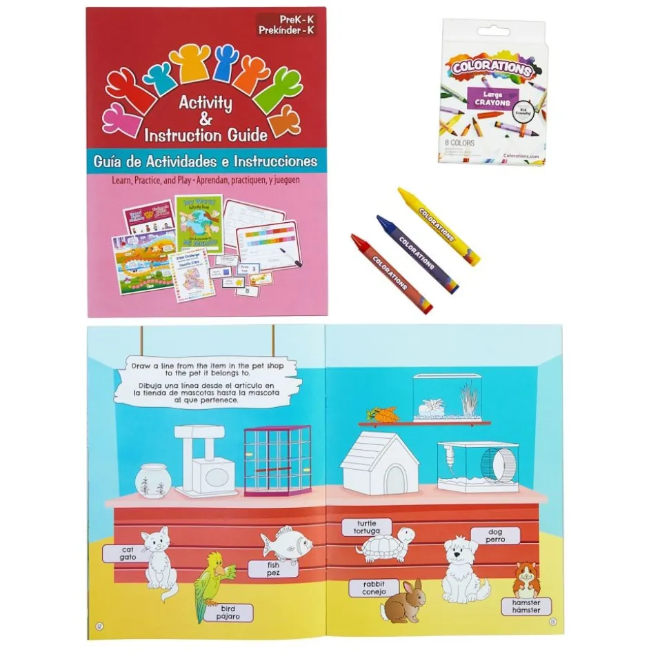 Really Good Stuff® Family Engagement Dual Language Reading- Learn, Practice & Play - PreK/K