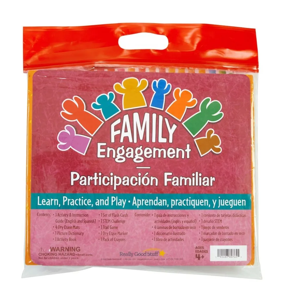 Really Good Stuff® Family Engagement Dual Language Reading- Learn, Practice & Play - PreK/K