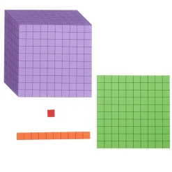 Really Good Stuff® Giant Magnetic Demonstration Base Ten Set