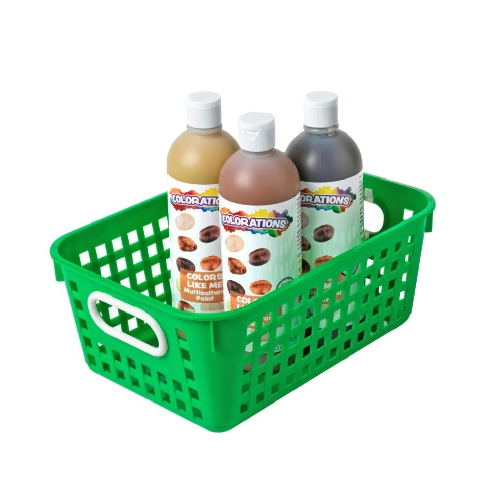 Really Good Stuff® Group Colors For 6 - Book Baskets, Medium Rectangle