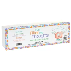 Really Good Stuff® I Can Filter My Thoughts Activity
