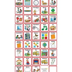 Really Good Stuff® Individual Student Visual Schedule