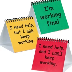 Really Good Stuff® I Need Help! Mini-Flip-Charts Set Deluxe