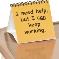 Really Good Stuff® I Need Help! Mini-Flip-Charts Set Deluxe