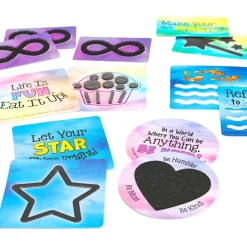 Really Good Stuff®Inspirational Sensory Cards - Set of 24