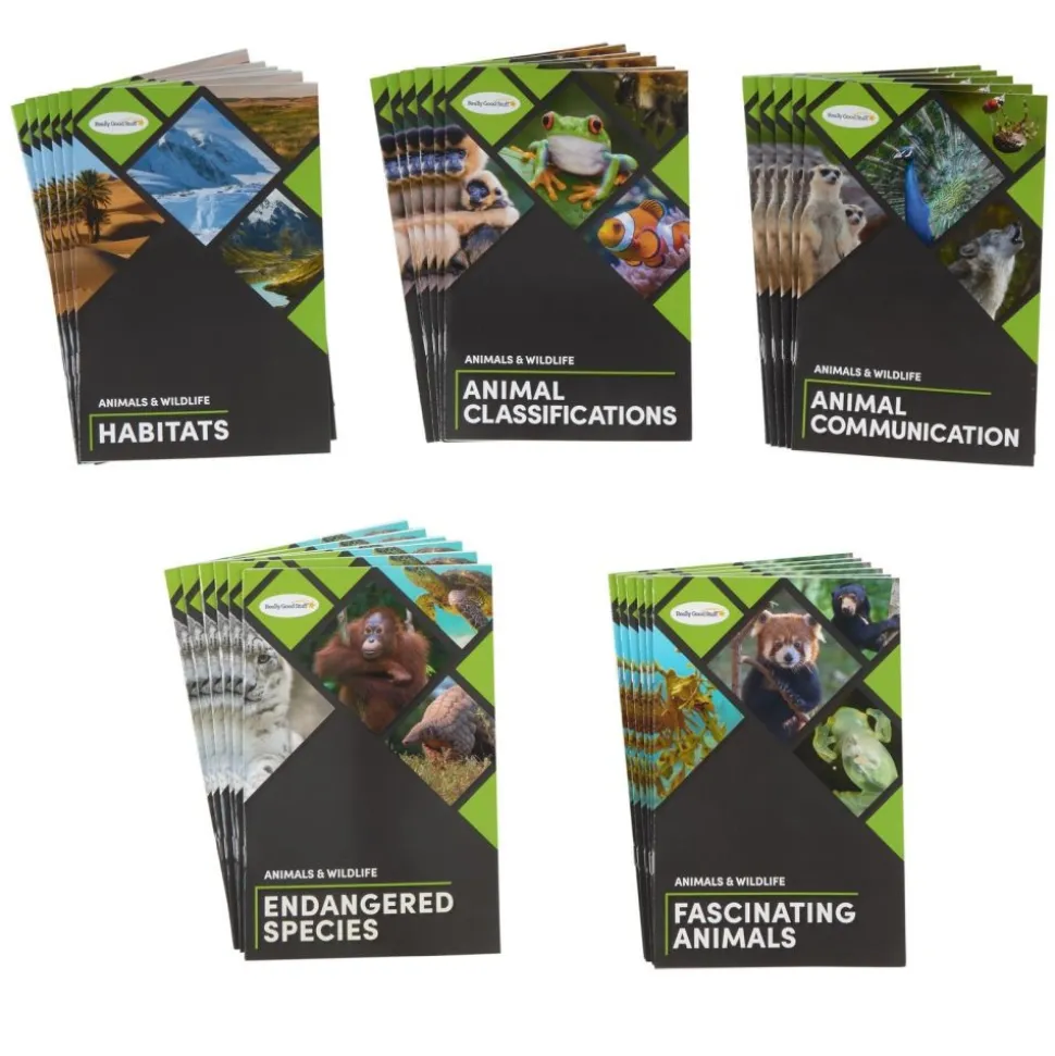 Really Good Stuff® Interest-Based Readers: Animals and Wildlife