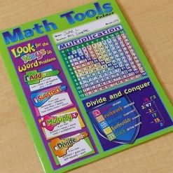 Really Good Stuff® Intermediate Math Resource 4-Pocket Folders - Set of 12
