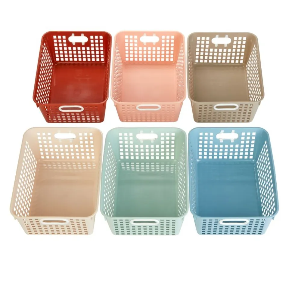 Really Good Stuff® Large Basket - Boho, 6 Pack