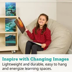 Really Good Stuff® Lenticular Posters - Set of 6