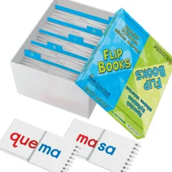 Really Good Stuff® Libros de Sílabas (Spanish Syllable Flip Books) - 30 Flip Books