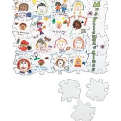 Really Good Stuff® Look How We Fit Together Bulletin Board Display