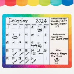 Really Good Stuff® Magnetic Dry Erase Calendar - 1 calendar
