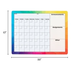 Really Good Stuff® Magnetic Dry Erase Calendar - 1 calendar