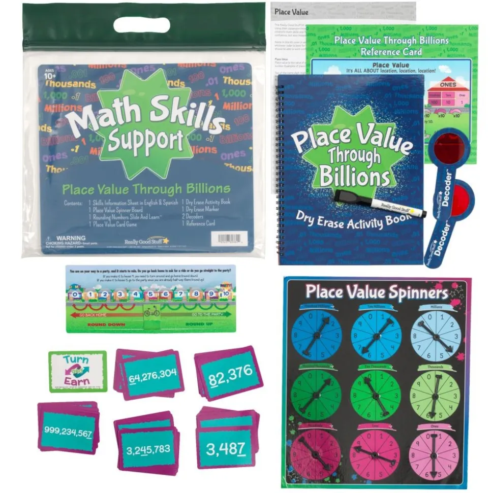 Really Good Stuff® Math Skills: Place Value