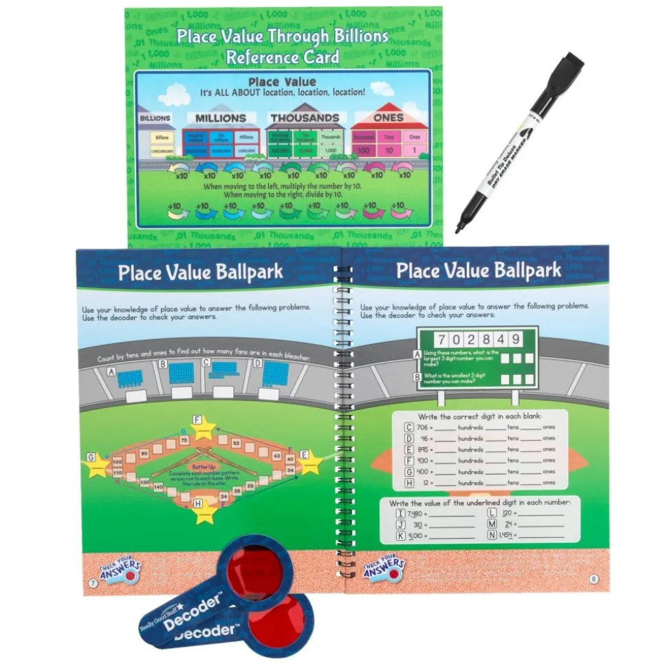 Really Good Stuff® Math Skills: Place Value