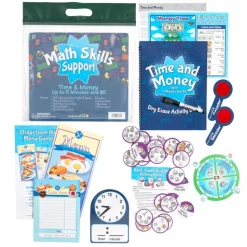 Really Good Stuff® Math Skills: Grade K-2 - Time & Money