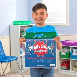 Really Good Stuff® Math Skills: Grade 4-6 - Fractions, Decimals, & Percentages