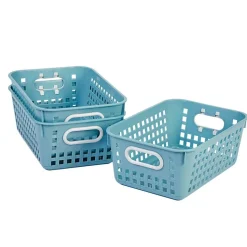 Really Good Stuff® Medium Baskets - Set of 6 -Water