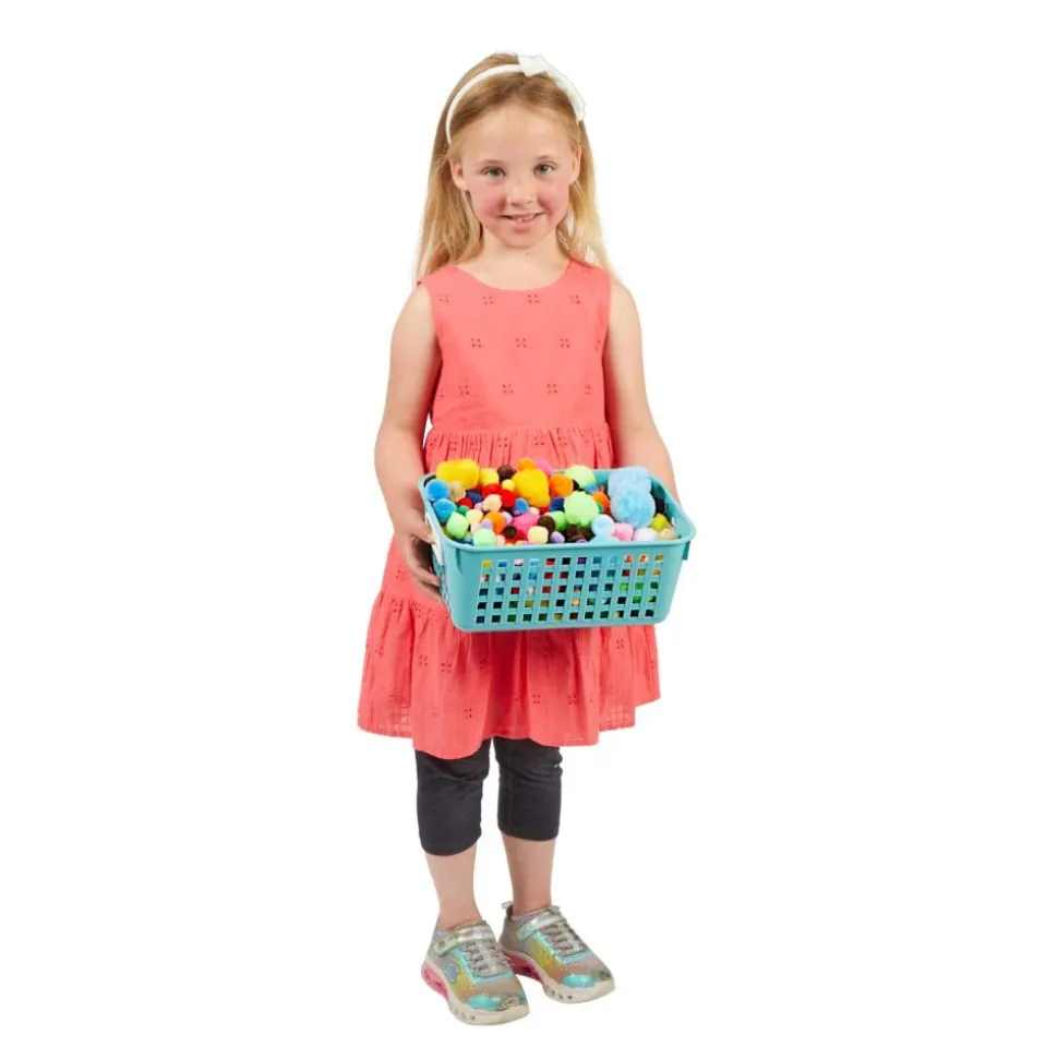 Really Good Stuff® Medium Baskets - Set of 6 -Water