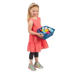 Really Good Stuff® Medium Baskets - Set of 6 -Navy Blue