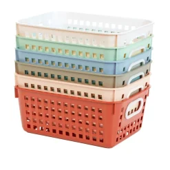 Really Good Stuff® Medium Baskets - Boho 6 Pack