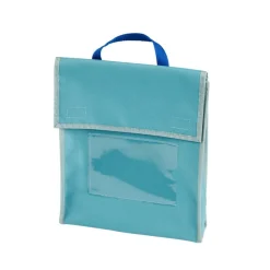 Really Good Stuff® Medium Book Pouch - Cool and Calm - Water - 4 Pack