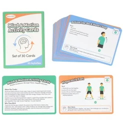 Really Good Stuff® Mind & Motion Cards - Set of 30
