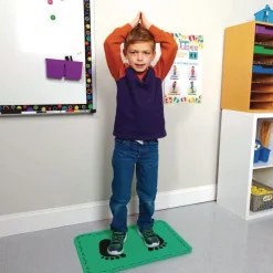 Really Good Stuff® Mini Yoga Mats and Poster Set