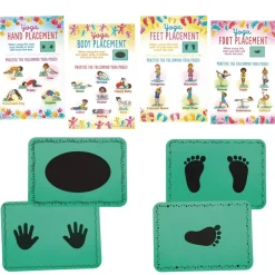 Really Good Stuff® Mini Yoga Mats and Poster Set