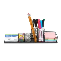 Really Good Stuff® Modular 6-Piece Wire Desk Organizer