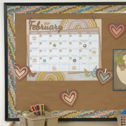 Really Good Stuff® Monthly Calendar Pages 2026-2027 - Boho