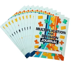 Really Good Stuff® Multiplication & Division Journals - Set of 12