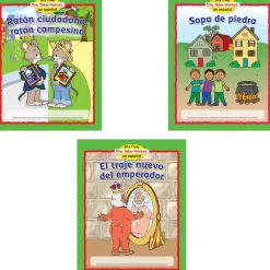Really Good Stuff® My Own Tiny Take Homes En Espanol Folktales Cuentos Populares Set 2