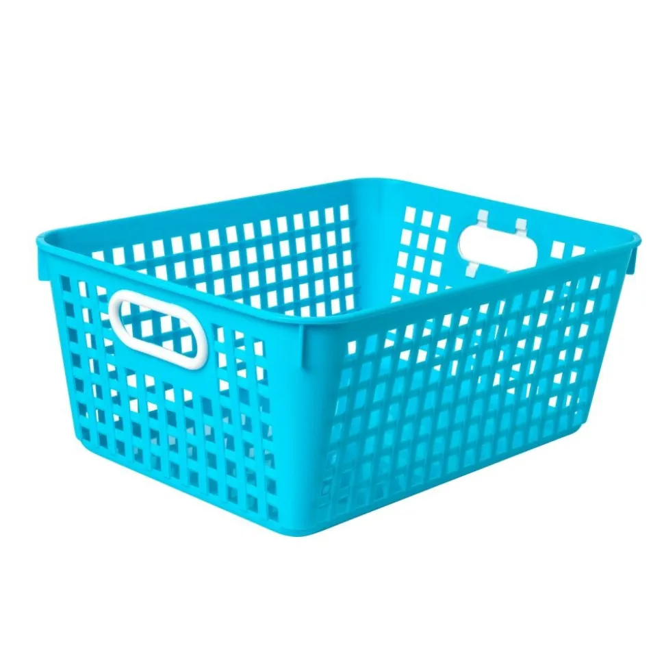 Really Good Stuff® Neon Pop 6-Pack Book Baskets, Large