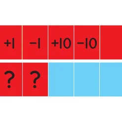 Really Good Stuff® Number Line Pocket Chart With Cards - 1 pocket chart, 217 cards