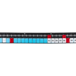 Really Good Stuff® Number Line Pocket Chart With Cards - 1 pocket chart, 217 cards