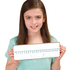 Really Good Stuff® Number Lines 0-10 and 0-20 Dry-Erase Boards - 6 Boards