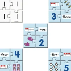Really Good Stuff® Number Match Puzzles - 1-10